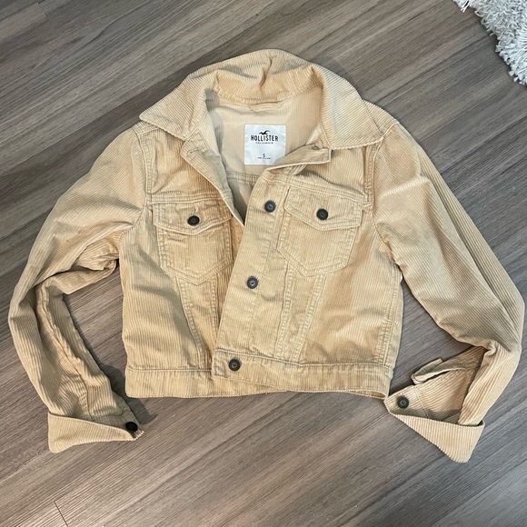Hollister Cropped corduroy jacket - Picture 1 of 4